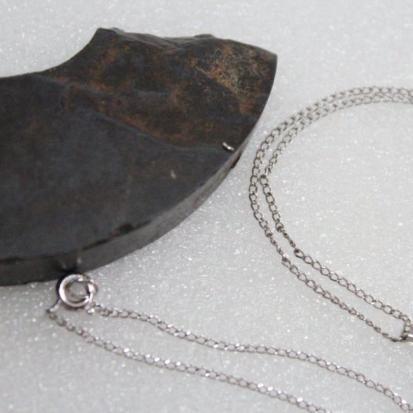 Van Dell Sterling Heart & Faux Pearl Pendant Necklace - Cross Posted - Picture 11 of 13